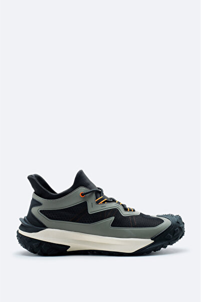 Avva Men's Khaki 100% Rubber Sole Water Repellent Sneaker Shoes A42Y8010