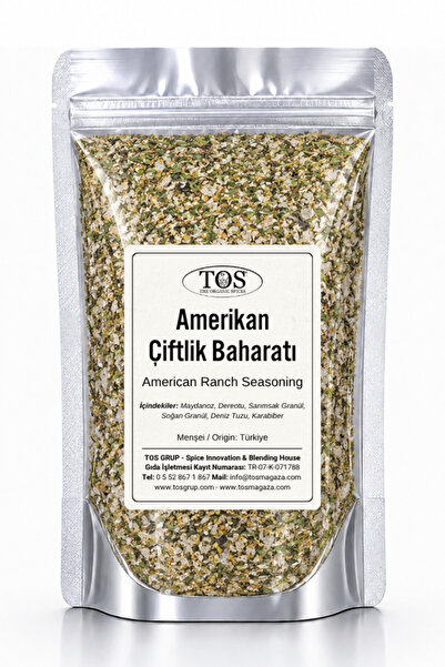 TOS The Organic Spices Amerikan Çiftlik Baharatı 100 gr American Ranch Spice ...