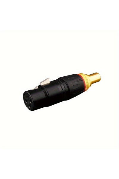 Choice1 RCA(F) TO XLR(F) Quality Gold Plated XLR 3 Pin Microphone Audio Cable...