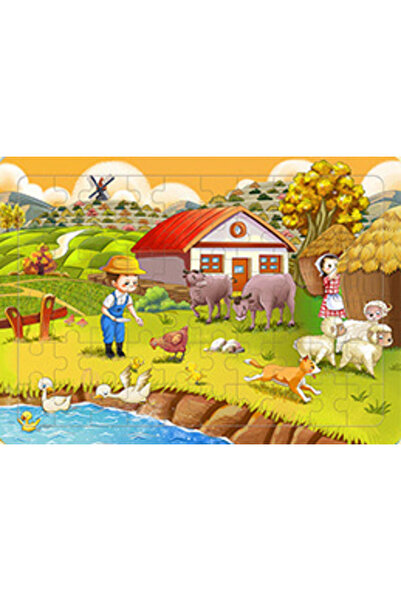 Choice6 8 New Sale 60Pcs Cartoon Wooden Puzzle Children Animal Vehicle Jigsaw...