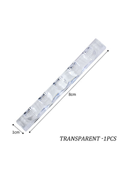 Choice Transparent 5 Grids Acrylic Clear Nail Brush Shelf Portable Mini cryst...