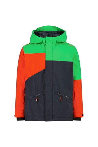 CMP Geacă de schi pentru copii 33W0624-Negru/Verde-116