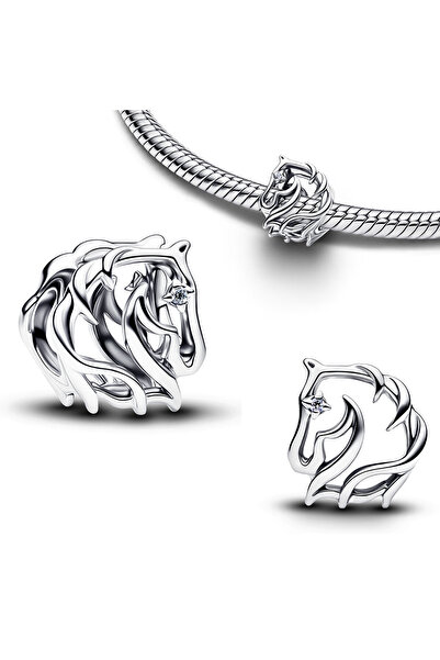 Choice29 AMC7335 925 Silver Glass Slipper Charm Pink Envelope Floral Tulip Go...