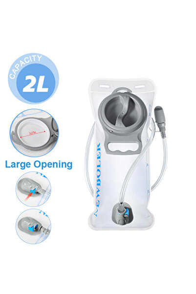Choice3 230-2L NEWBOLER Water Bladder 2L Wide Mouth Hydration Pack Reservoir ...