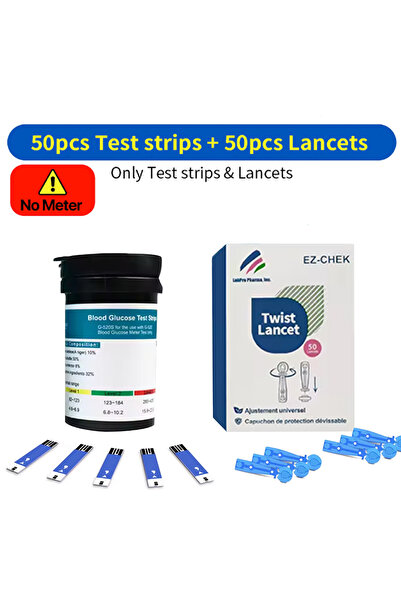 Choice5 50pc strip lancet Electron Blood Glucose Meter 50/100pcs Test Strips ...