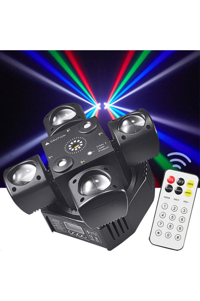Choice AU Plug Mini Moving Head Stage Effect Light 4 Arm DMX Sound Control LE...