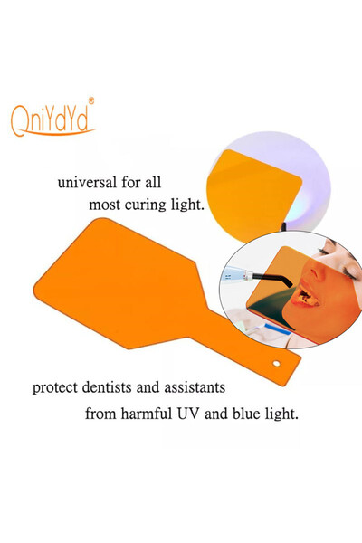 Choice Dental Shade Board Eye Protector Hand Held Shield Plate Dentistry Lab ...