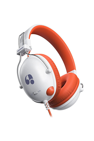 choice2 WhiteOrange AWATRUE HK05 Kids Headphones for School Stereo Sound Wire...