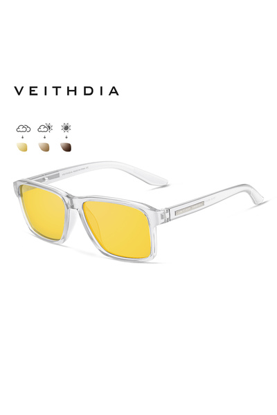 Choice6 Without Package photochromic yellow VEITHDIA Polarized UV400 Sunglass...