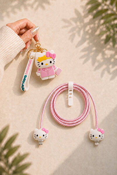 PULİNİN DÜKKANI Hello Kitty Silikon Cüzdanlı Anahtarlık , Çanta Aksesuarı ve ...