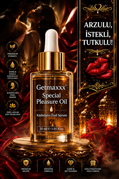 Getmaxxx Kadınlara Özel Serum 30 ML Special Pleasure Oil