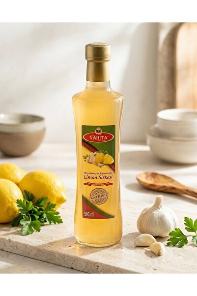 Nahita Katkısız Maydanozlu Sarımsaklı Limon Sirkesi 500 ml