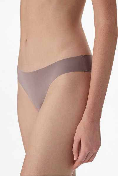 Penti Gray Invisible Laser Cut Slip Panties