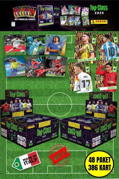 TOYFEST Panini Adrenalyn Top Class - 2025 Official Trading Card Football Play...