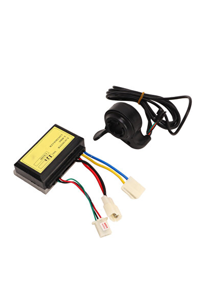 Choice as picture 12V 250W 2Pcs Set DC Motor Speed Controller and Thumb Throt...