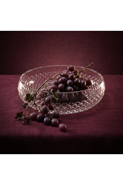 AKDEN STORE Cutting Decor Handcrafted Karizma 28cm Presentation Bowl