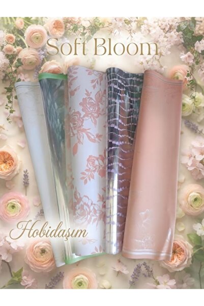 hobidaşım Soft bloom 10 Adet (Her Üründen 2 Adet) Hediye ve Buket Ambalaj Kağıdı