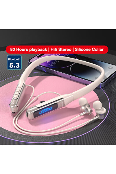 choice2 سماعات رأس لاسلكية EARDECO بتقنية البلوتوث مع ميكروفون، تدوم لمدة 80 ...