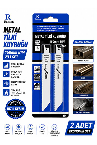 METAL TİLKİ KUYRUĞU 2'Lİ SET