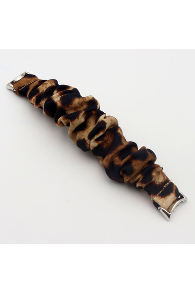Choice leopard brown Mi Band 10 Watchband Scrunchies Bracelet for Smart Band ...