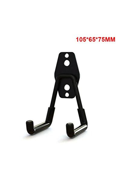 Choice Black Small U 5 Size Heavy Duty Metal Hook Garage Organizer Wall Mount...