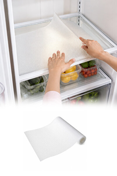 omilife Şeffaf Kaymaz Raf Örtüsü Kesilebilir Dolap İçi Raf Koruyucu 30x200 cm