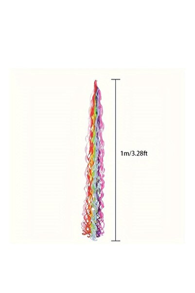 Choice 5pcs 5pcs Rainbow Swirl Tassel Garlands - Perfect for Classroom, Ceili...