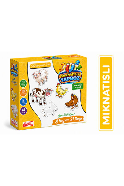 LUCKY Mıknatıslı Yapboz Çiftlik Hayvanları
