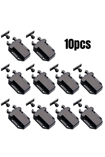 Choice1 10pcs 5/10pcs Push To Open Cabinet Catch, Non-Magnetic Touch Latches,...