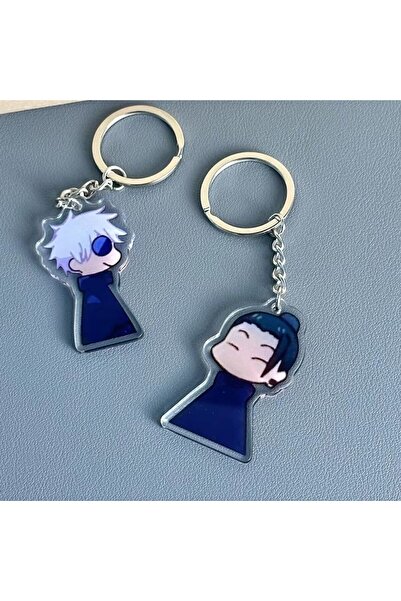 Choice K910-set Anime Cosplay Funny Keychain Gojo Satoru Geto Suguru Bag Pend...