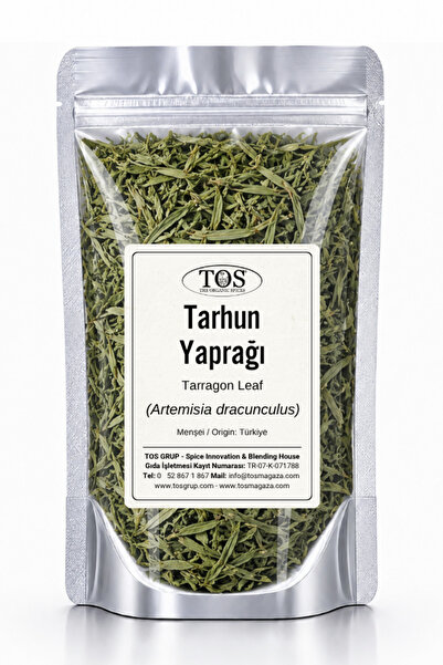 TOS The Organic Spices Tarhun Yaprağı 50 gr (1. KALİTE) Artemisia Dracunculus...