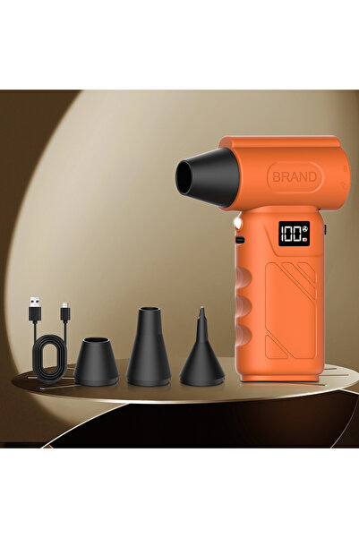 Choice4 C-orange 9000KRPH Mini Turbo Air Blower Ergonomic Grip Compact Cordle...