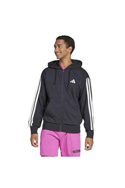 adidas Αθλητικά ρούχα M 3S FT FZ HD JD1877 Μαύρο XL