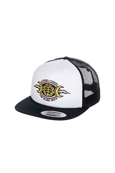 Element TIMBER CAP ELYHA00191-WBV0 Λευκό-Μαύρο
