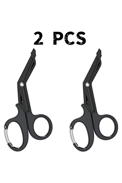 Choice 2 PCS 18.5CM Trauma Shears Stainless Steel Medical Scissors Bandage Sc...