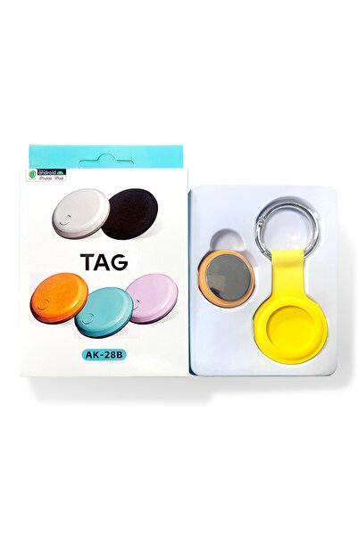 Choice AK28-Yellow Smart AirTag Bluetooth GPS Tracker for iPhone Android, Min...