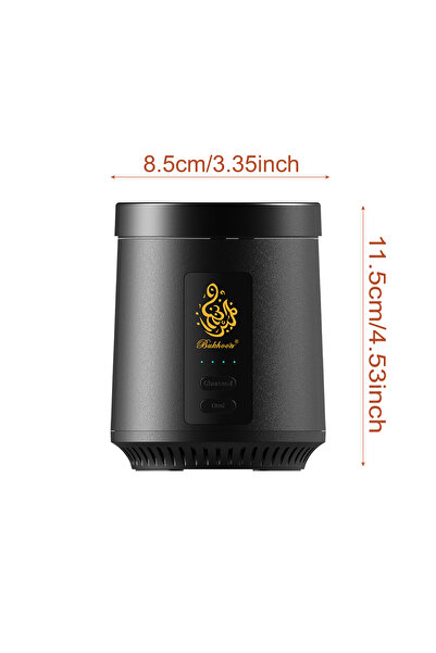 Choice Black Charcoal Oud 2-in-1 Electric Incense Burner Type-C Portable Burn...