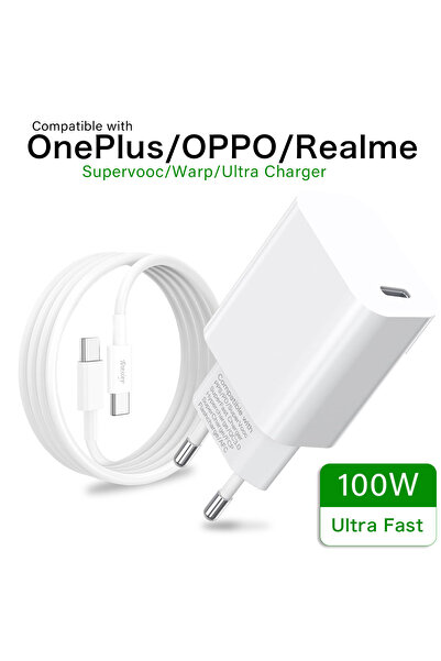 Choice1 add C cable 2m 100W SuperVooc charger for 13 12 Open Nord 5 GT 7 Note...