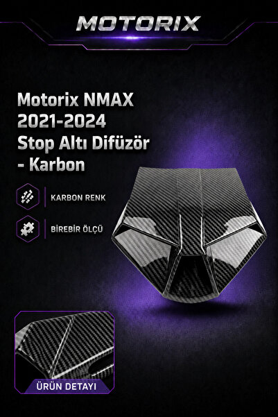 NMAX 2021-2024 Stop Altı Difüzör - Karbon