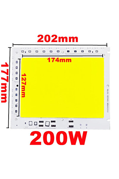 Choice Warm Light 200-240V 200W LED COB Chip 50W 100W 150W 200W 200-240V Smar...
