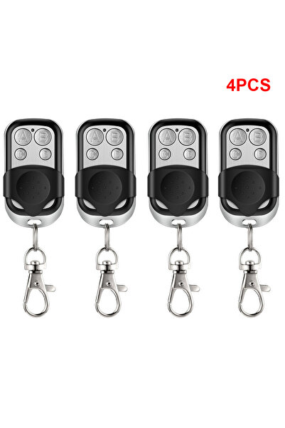 Choice1 4pcs Universal 4 Buttons Garage Door Opener Remote Control 433MHZ Clo...