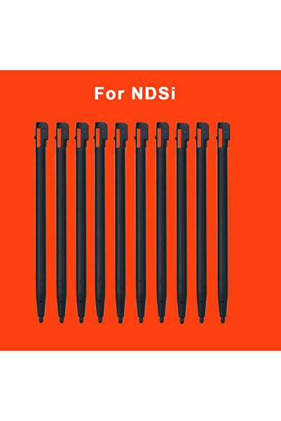 JCD For NDSi 10PCS Metal Telescopic Stylus Plastic Stylus Touch Screen Pen fo...