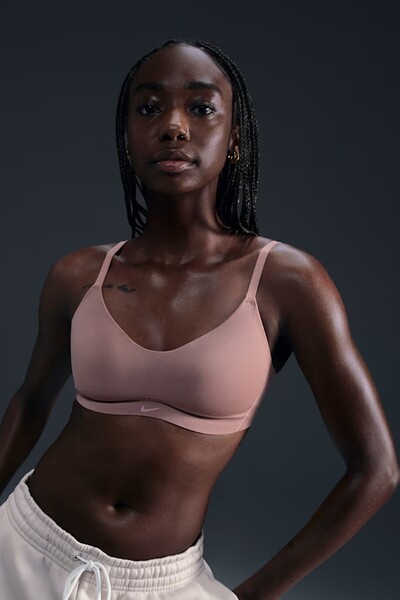 Nike Alate Minimalist Women's Light-Support Padded Convertible Sports Bra Kad...