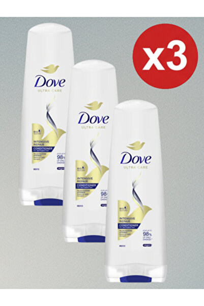 Dove Εντατική Επανόρθωση, 200ml - Μαλακτική Κρέμα για ταλαιπωρημένα μαλλιά x3