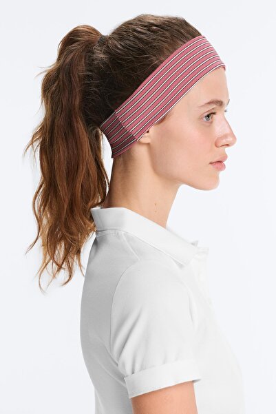 Oysho 6 cm çizgili spor saç bandı