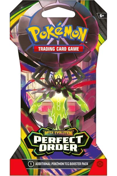 Pokémon Pokemon TCG: Mega Evolutions - Perfect Order Sleeved Booster Pack - 10 Cards