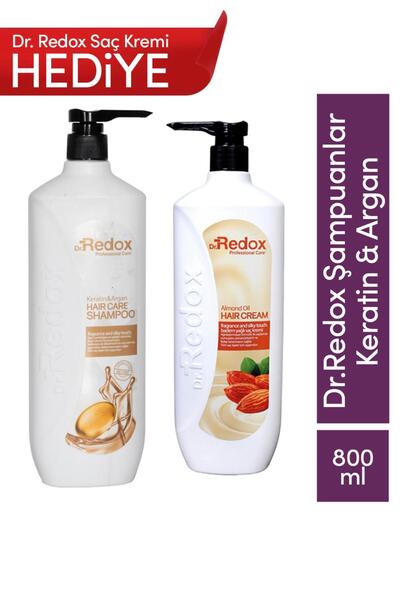 DR REDOX KERATİN & ARGAN (800ML)+SAÇ KREMİ (800ML) HEDİYE SET