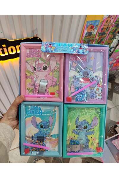 senacacollection Stitch Elmas Dizme Boyama Seti 13,5x18 cm 1 ADET