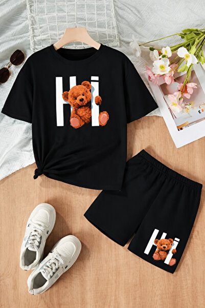 cc collection Унисекс детски летни дишащи комплекти с щампи и къси панталони ...
