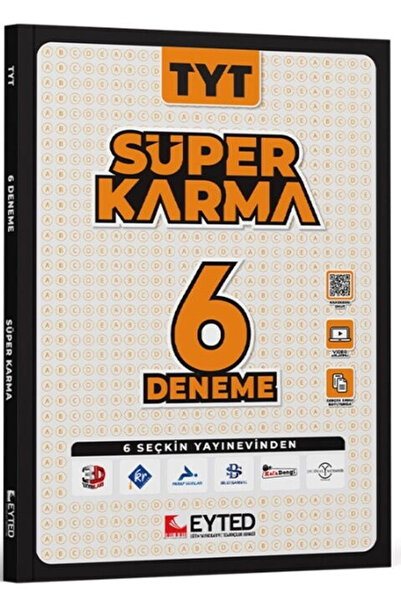 EYTED Yayınları Eyted Tyt Süper Karma 6 Deneme